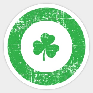 Awesome St Patricks Day Shamrock Sticker